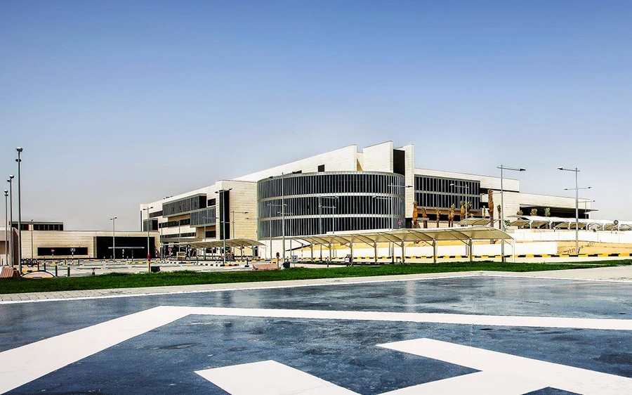Al Qassimi Hospital, Sharjah - structural engineering and inspection by ESG UAE