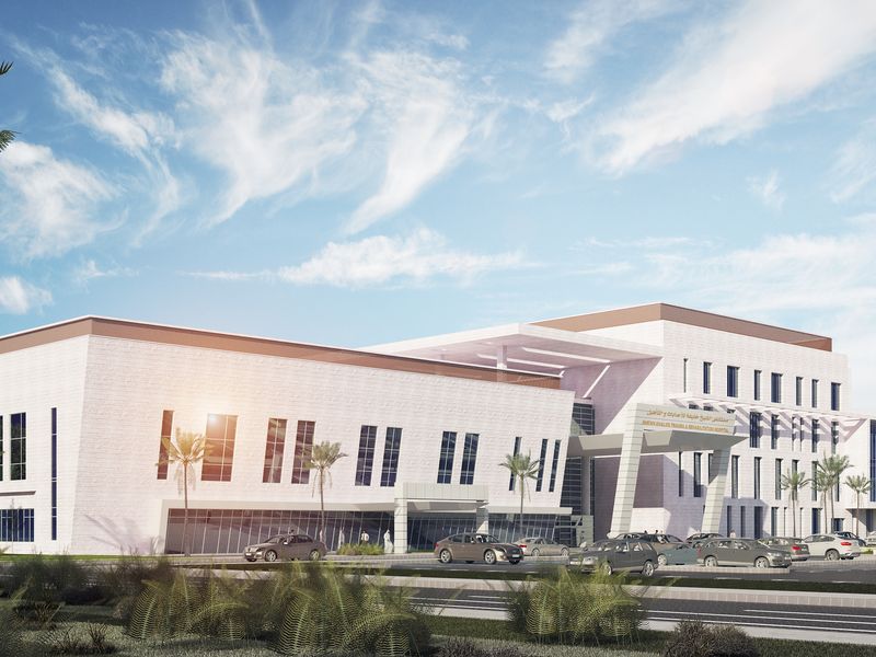 Sheikh Khalifa Accident & Trauma Hospital, UAE &mdash; structural engineering by ESG