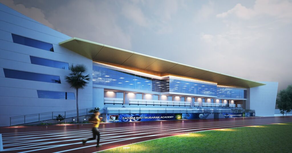 Abu Dhabi Ladies Club, UAE - structural engineering by ESG