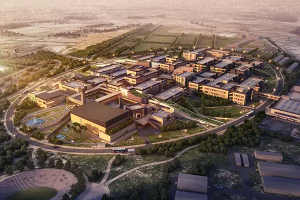 Al Qasim Green University, Iraq — structural engineering by ESG — Campus master plan