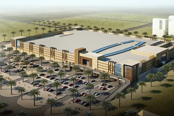 Lulu Hypermarket, UAE — structural engineering by ESG — The hypermarket and parking
