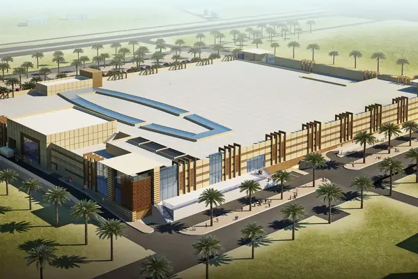 Lulu Hypermarket, UAE — structural engineering by ESG — Long-span steel retail hall