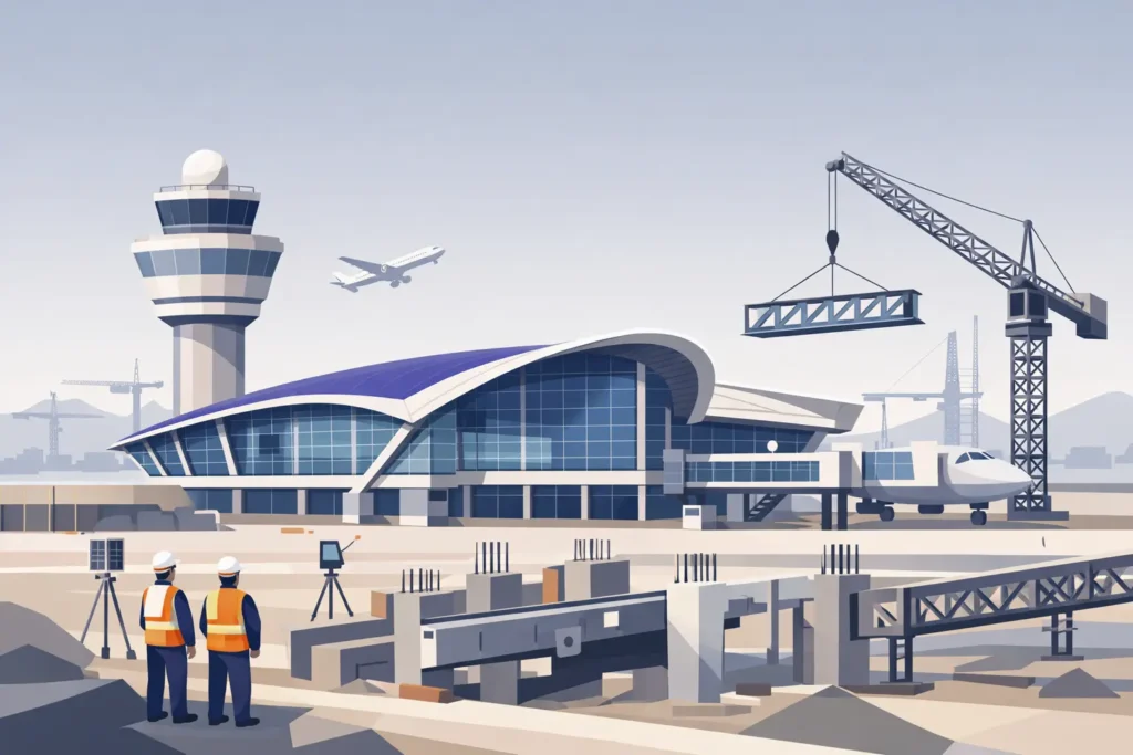 Airport Terminal Structural Design That Performs