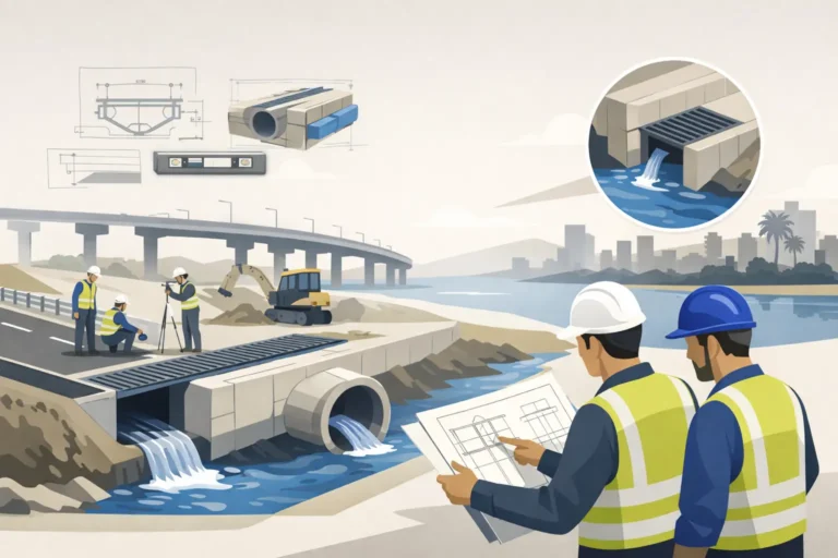 Road Drainage Shop Drawing Services That Build Right
